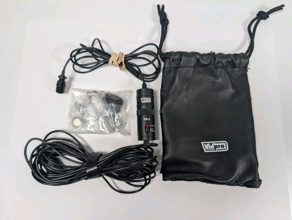 Microphone Vidpro XM-L Wired Lavalier Microphone - 20' Cable