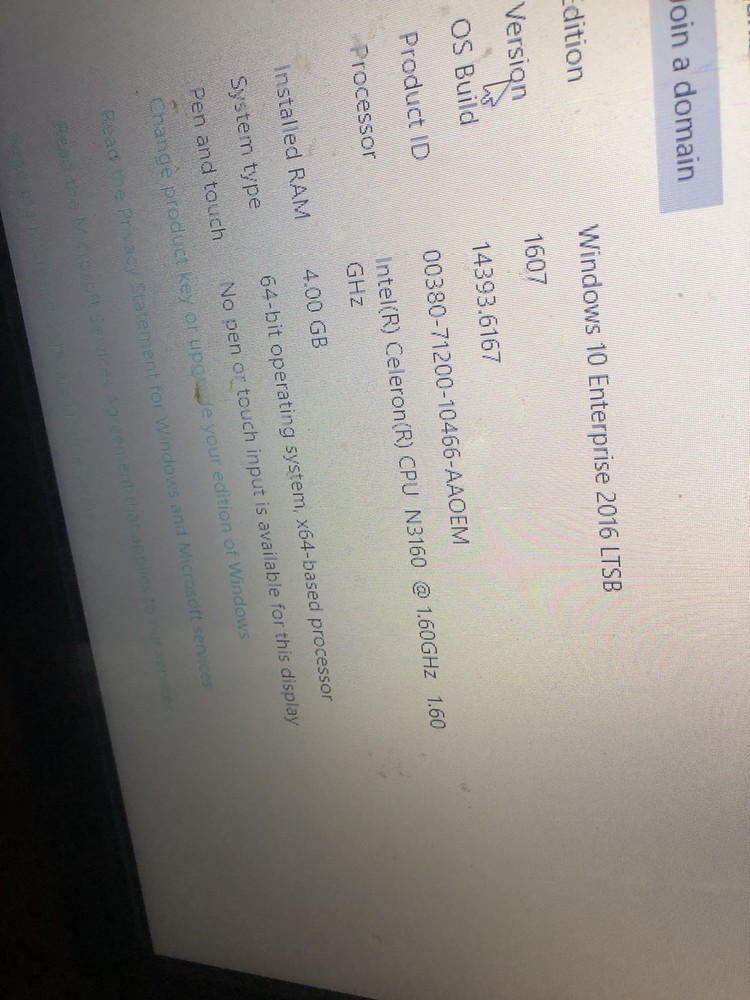 SAM4S SPT-7650 POS Touchscreen SERVER