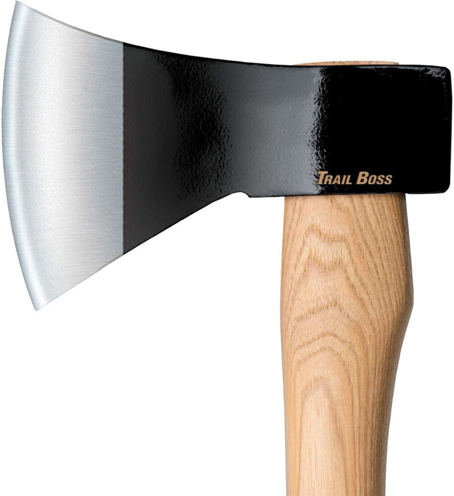 Multi-Functional Trail Boss Axe, 27 In. - Durable 1055 Carbon & Hickory Handle