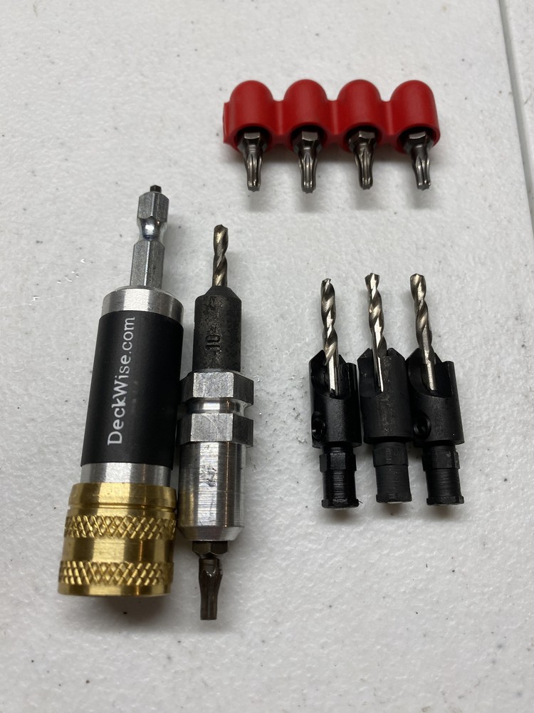 DeckWise Drill & Drive 3 in 1 Drill Bit Set