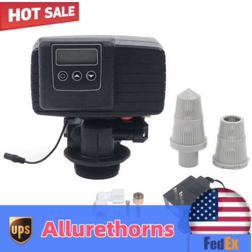 Digital Control Valve for Water Filter Softener Resin Tank Backwash Head NEW