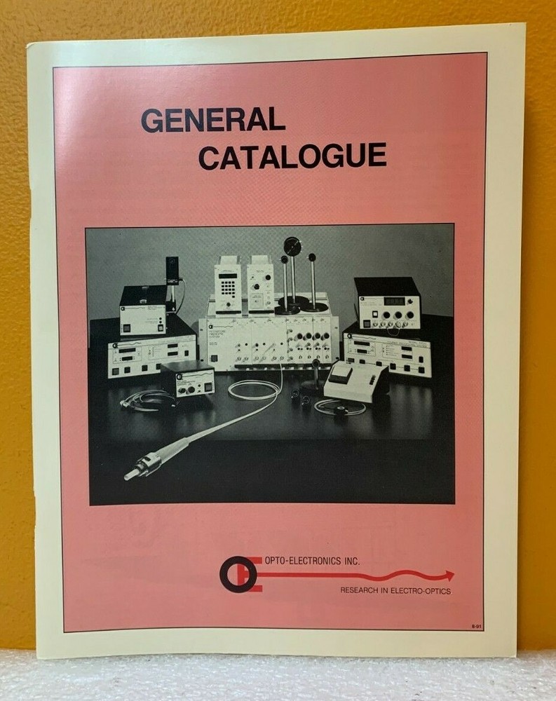 Opto-Electronics, Inc. General Catalog.