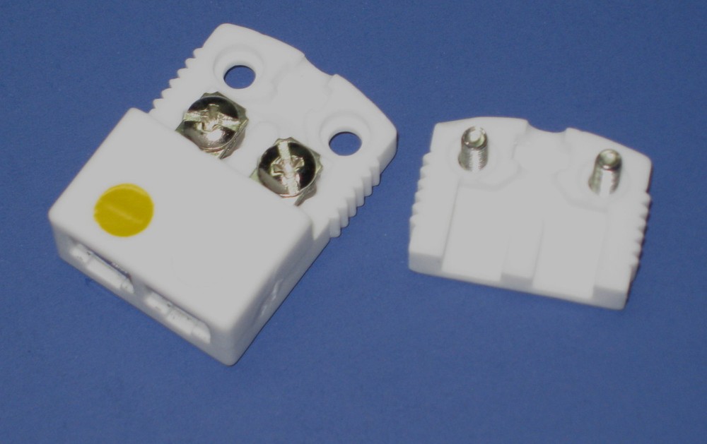 Ultra High Temperature Ceramic Miniature Mini K-Type Thermocouple Connector Set