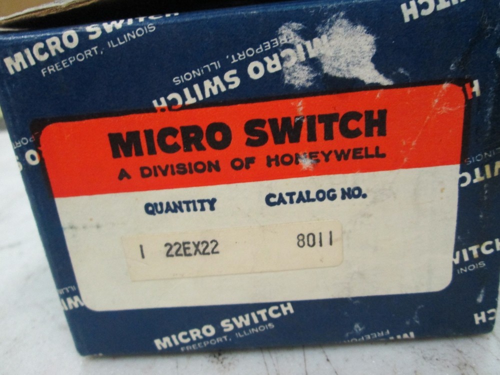 Micro Switch For Hazardous Locations 22EX22 8010 (NIB)