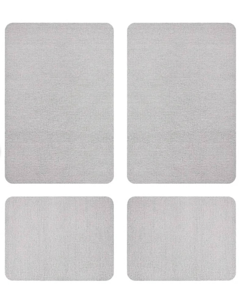Creative Home, 4 Pack - Multi-Purpose Printed Kitchen Drying Mats (Choose Color)