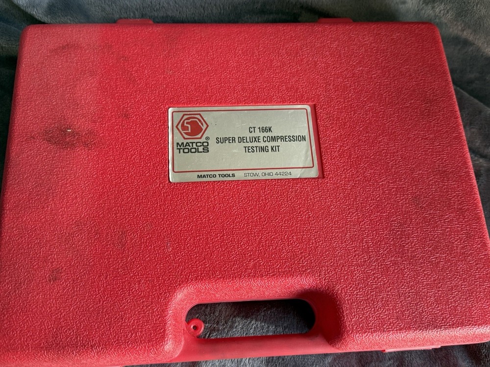 CT166K Matco Tools Compression Test Kit Complete with Case.