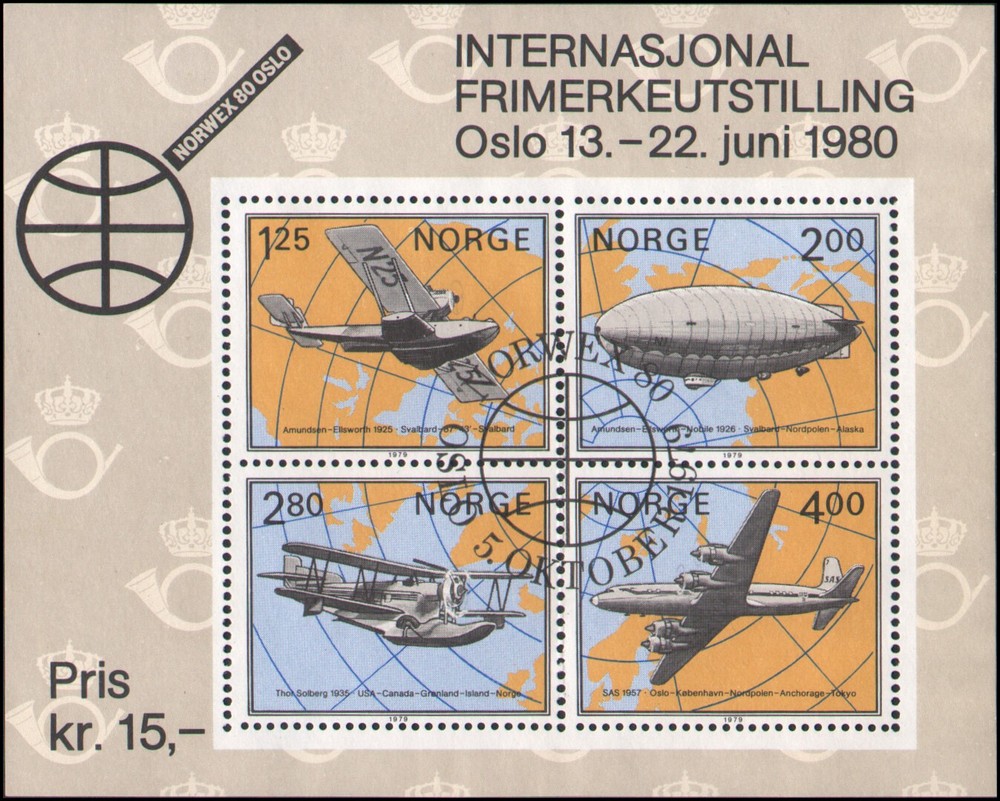 Norway #753 Used VF s/s