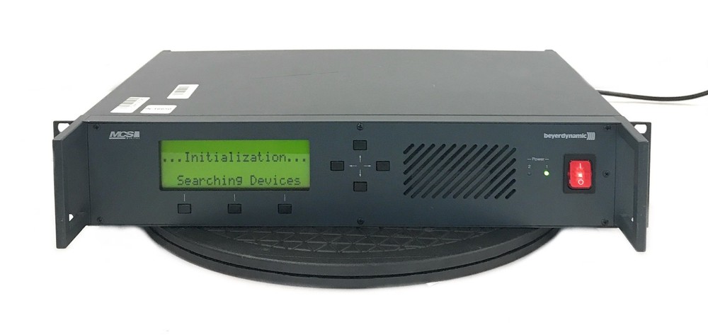 Beyerdynamic MCS-D 200 Digital Conference System Control Unit Rackmount Audio