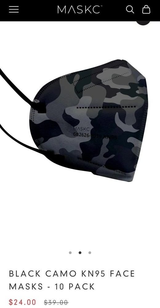 MASKC kn95 face mask
