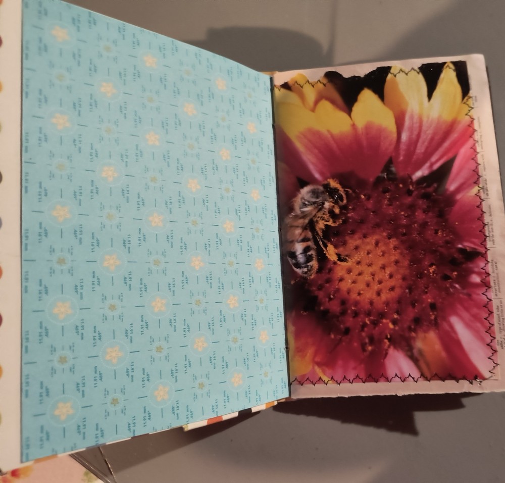 junk journal handmade garden theme
