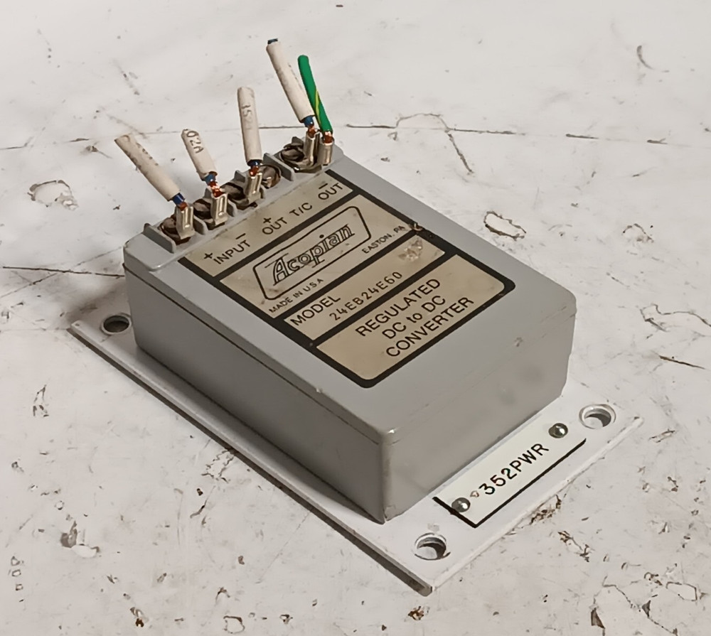 Acopian 24EB24E60 DC-DC Converter/Regulated Power Supply Single Output