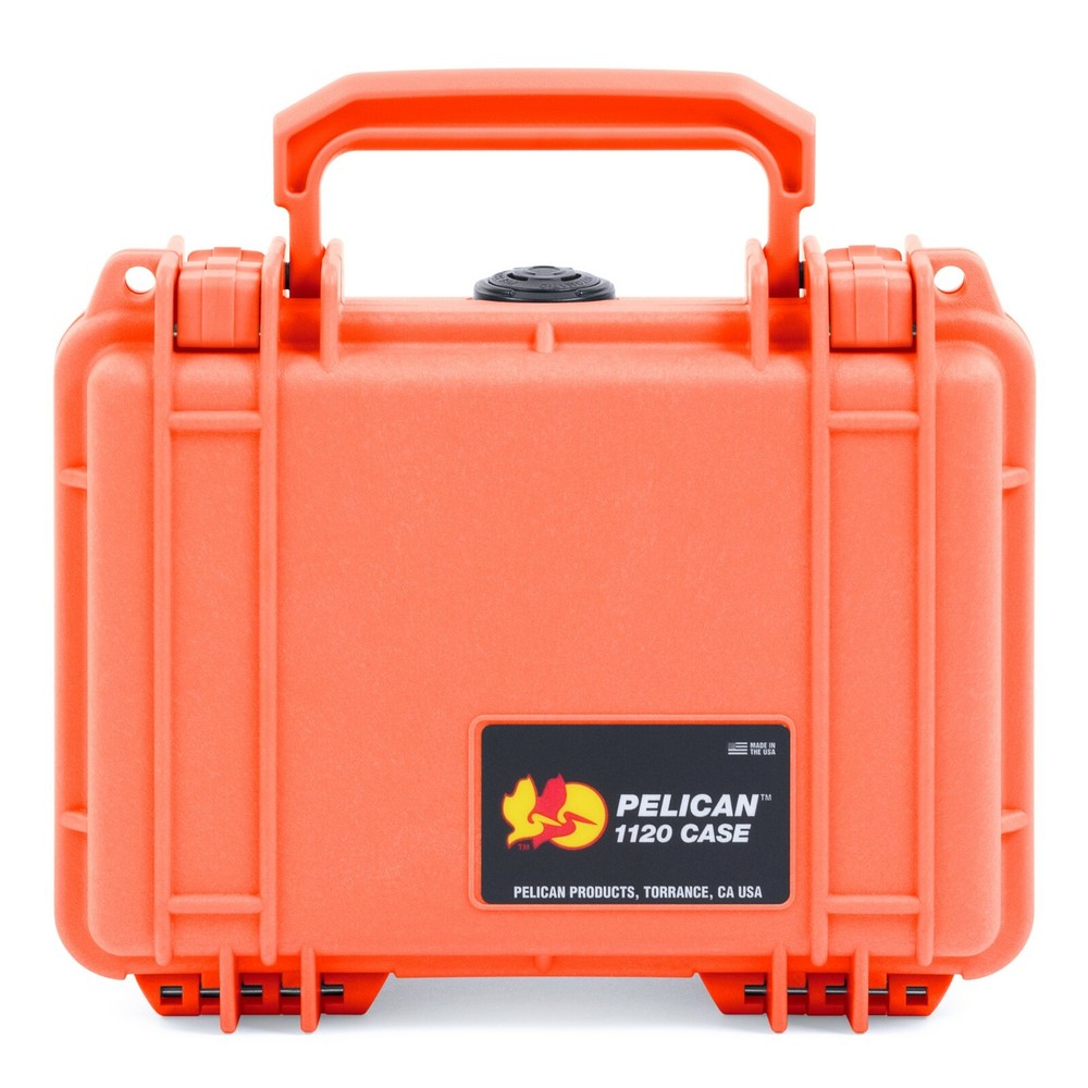 Orange Pelican 1120 case. With Foam