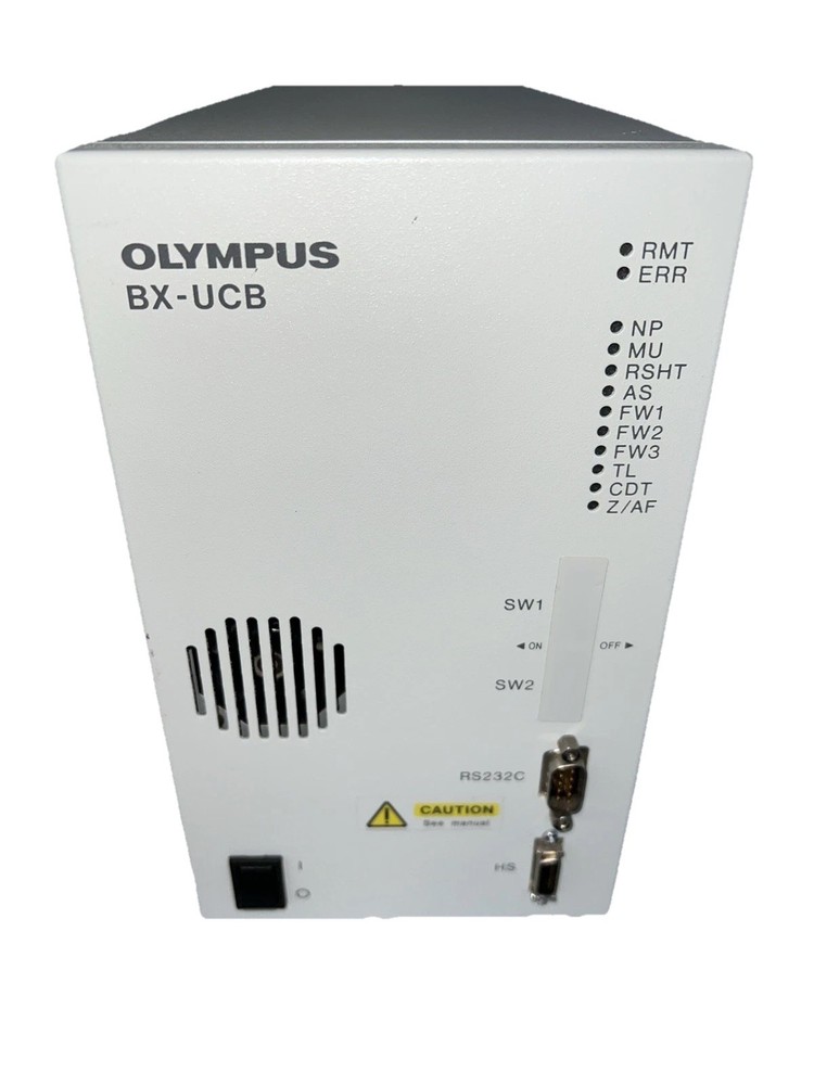 OLYMPUS BX-UCB SN 4M21318, MOTORIZED MICROSCOPE CONTROLLER 100-120/220-240v