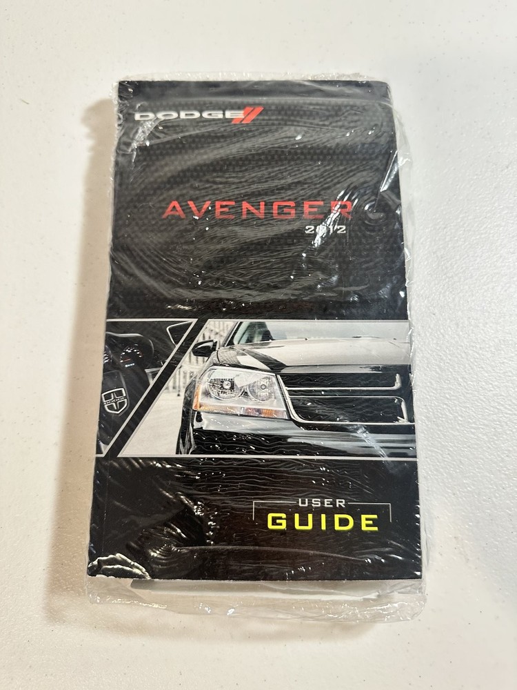 Dodge Avenger 2012 Owners Manual Sealed