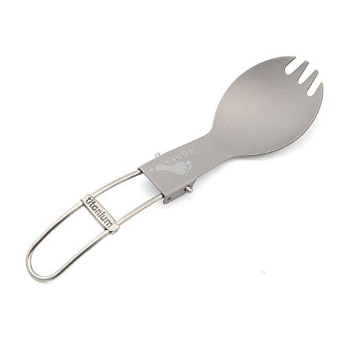 TOAKS Titanium Folding Spork Gray