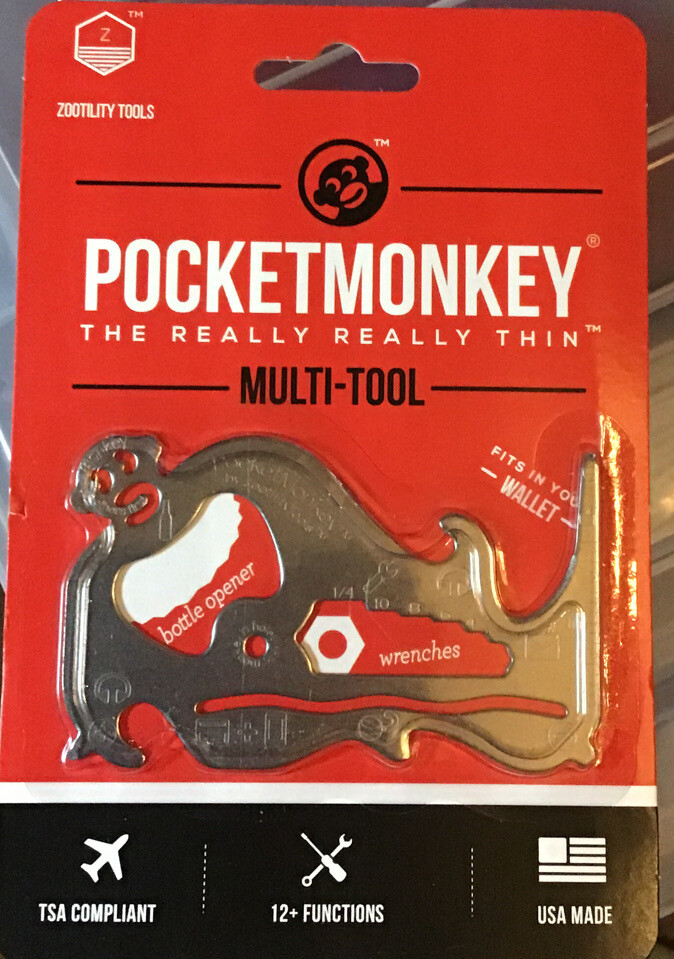 Pocketmonkey Multi-Tool The Really Really Thin