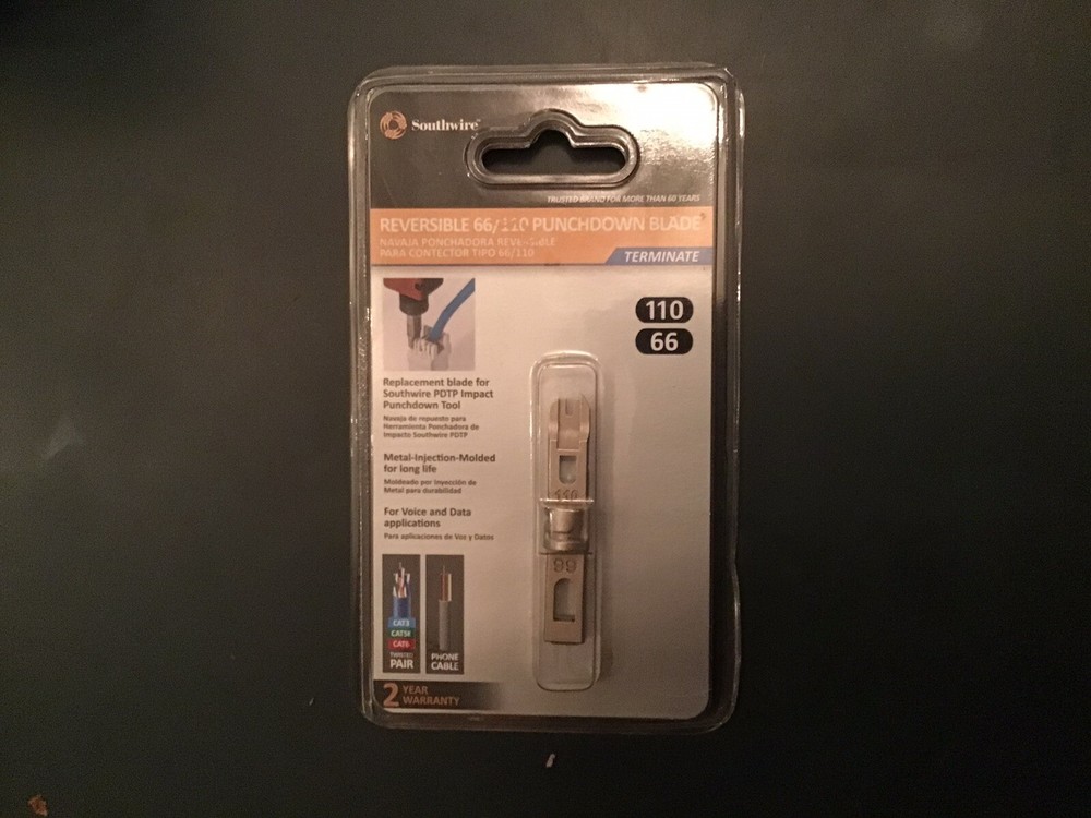 Southwire Reversible 66/110 Punchdown Blade