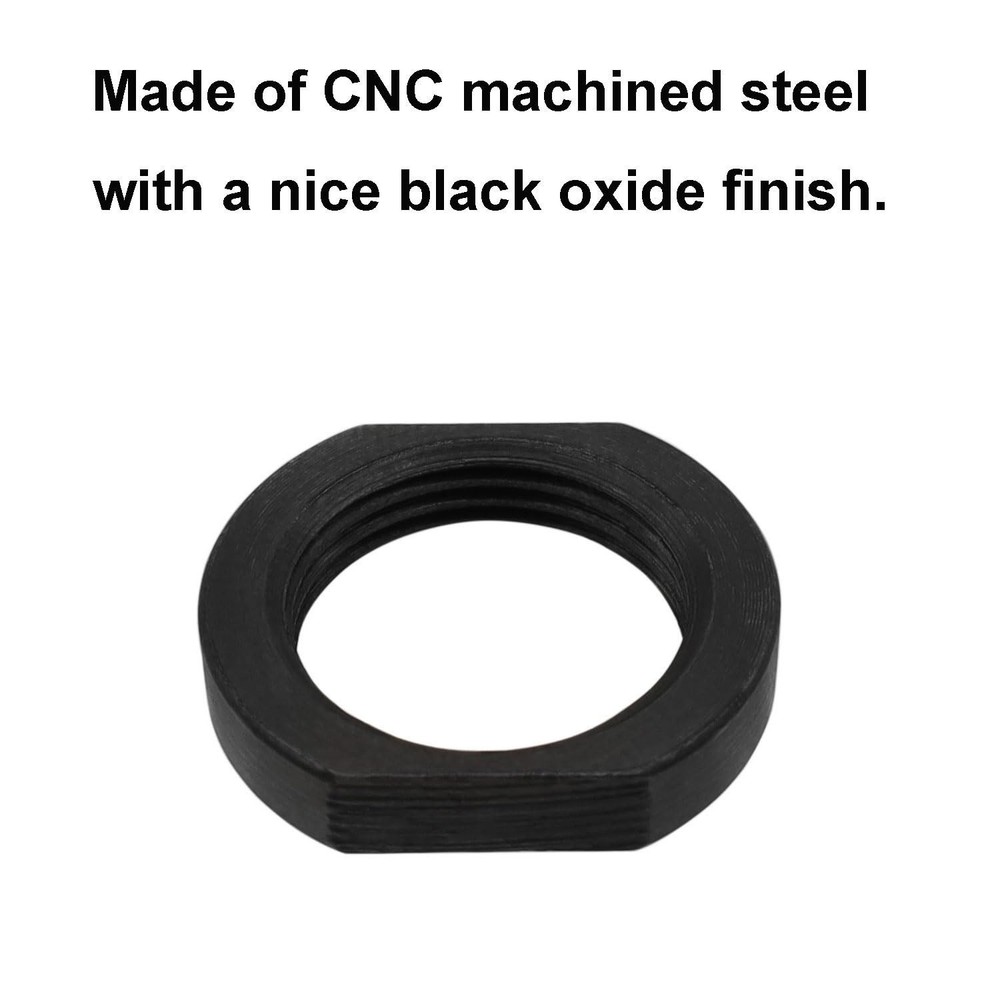 Jam Nut 5/8x24 Thread Steel for 308 (9 Pack)