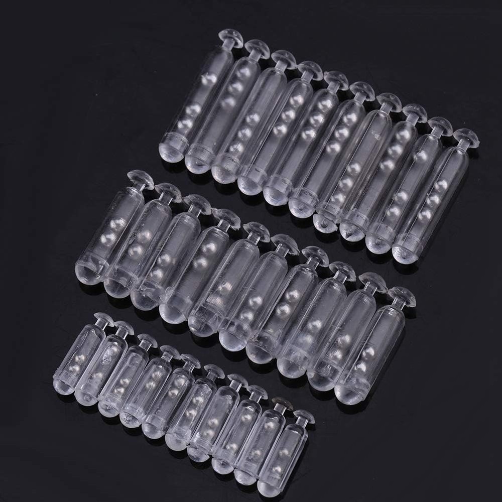Fishing Rattles Shake, 30pcs Transparent Durable Shake...