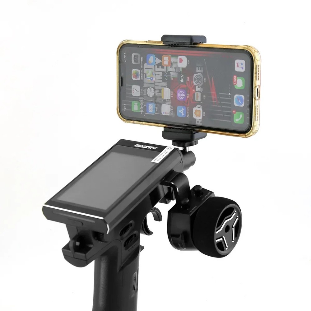 Phone Holder Clip Bracket Mount Support For Flysky FS-NB4 Transmitter