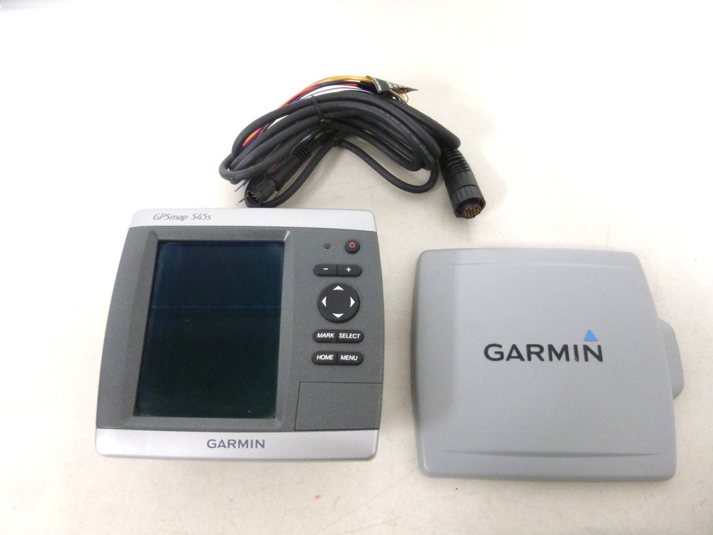 Garmin GPSMap 545s Boat Navigation With Cable