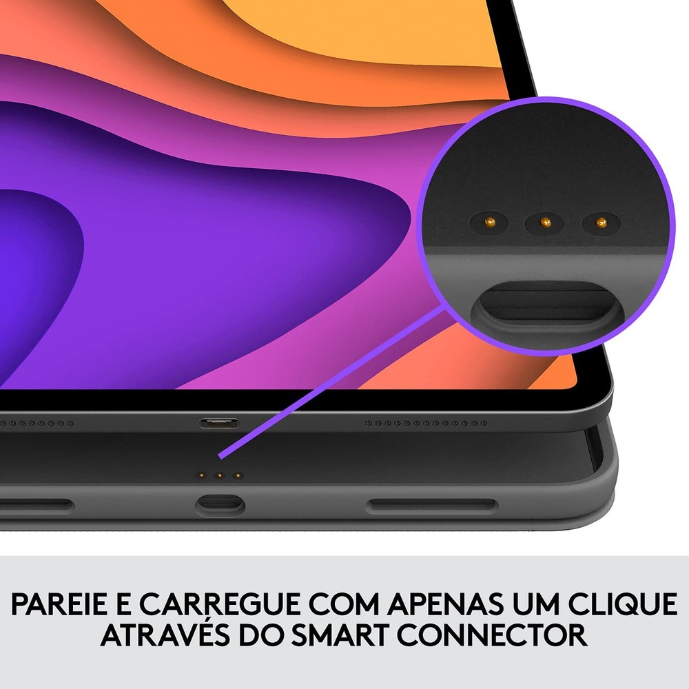 Logitech Folio Touch iPad Keyboard Case with Trackpad and Smart Connector for