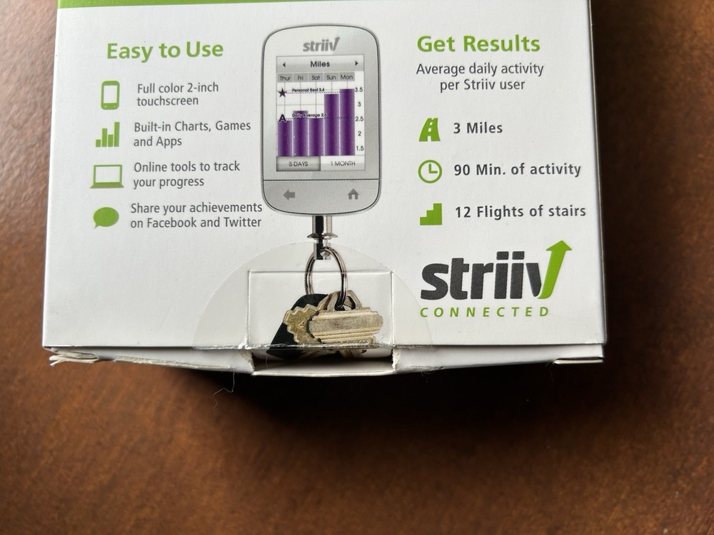Striiv Smart Pedometer - NEW In Box Pedometer