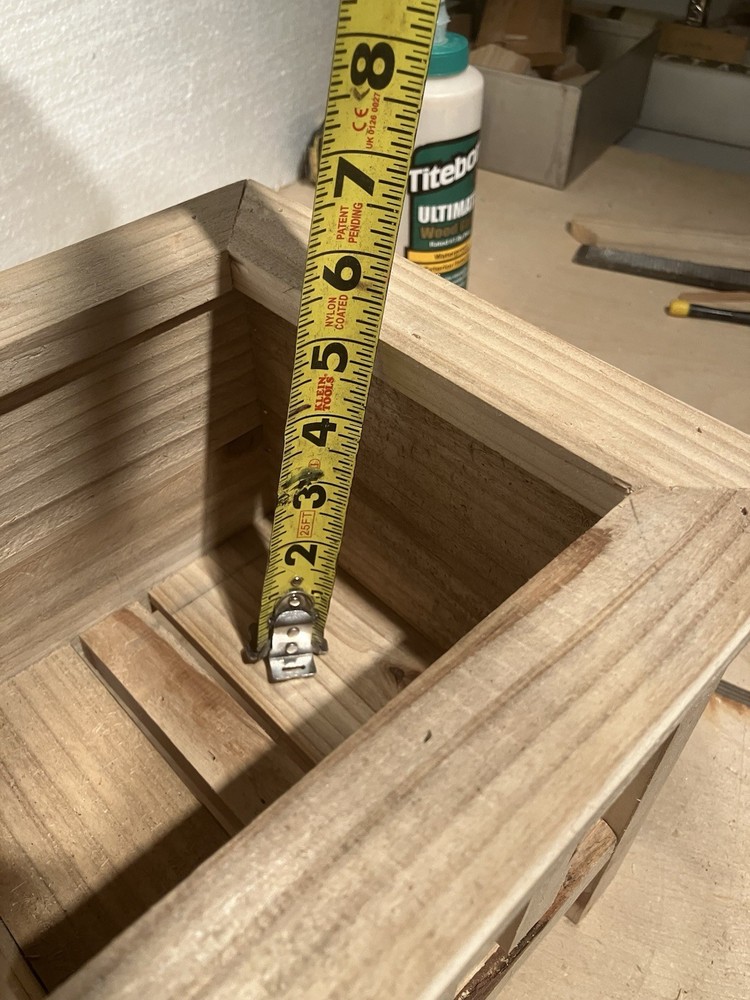 Rustic Wooden Cedar Planters Box Home Decor Storage Multipurpose