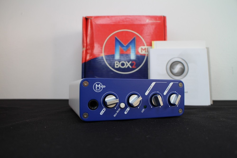 Digidesign Mbox 2 Mini USB Audio Interface & Manual