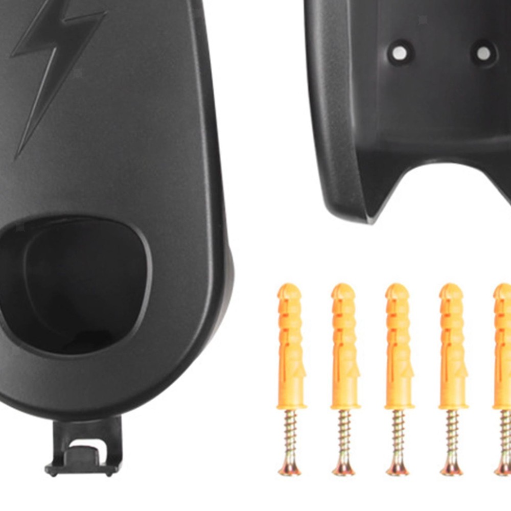 Efficient Electric Vehicle Charging Cable Organizer for Model Y - Wall Mount
