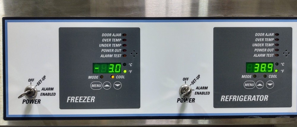 Thermo Scientific MC20SS-SAEE-TS Combination Lab Refrigerator/Freezer