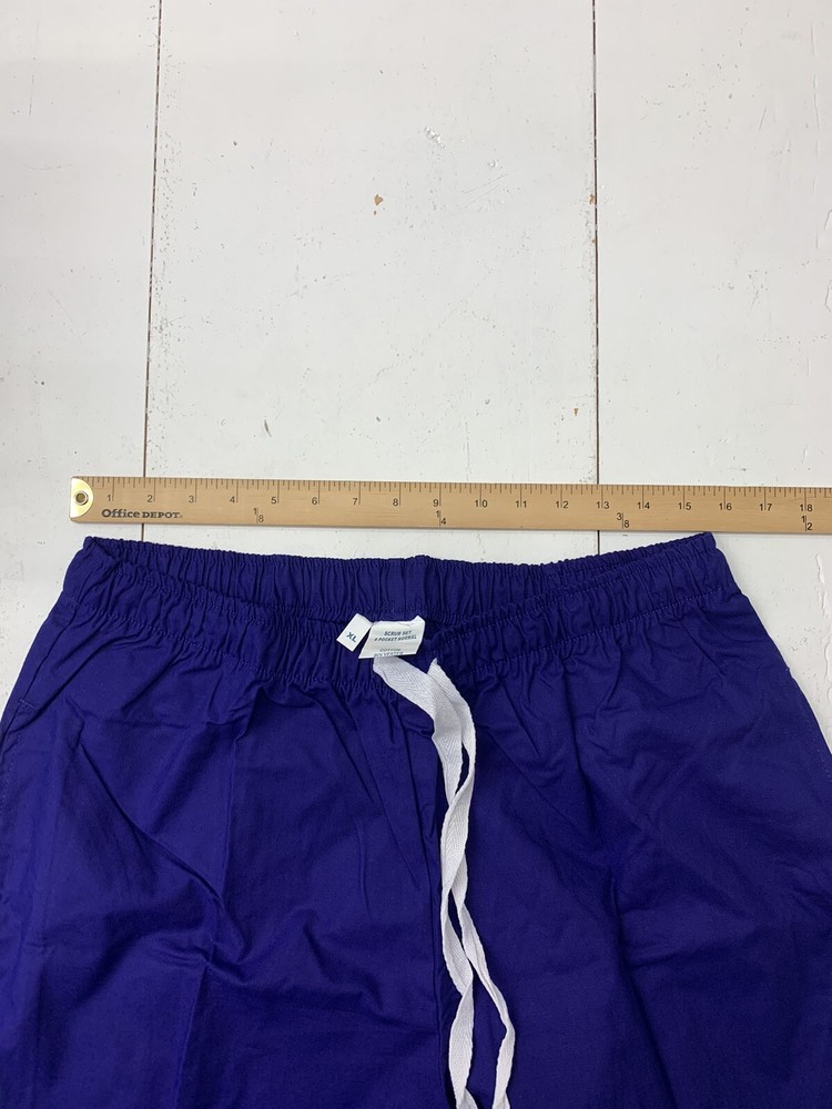 RMF Blue 6 Pcoket Scrub Set Size XL New