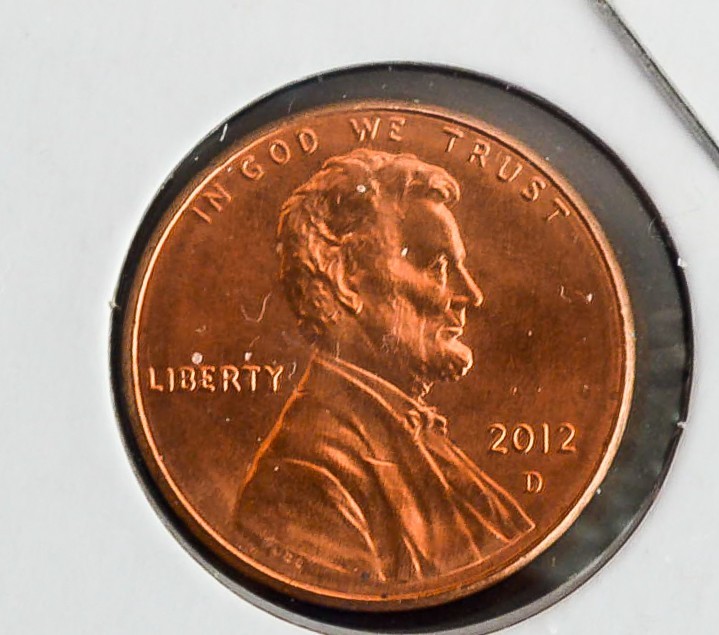 2012-P&D Lincoln Shield Cent (2) Penny Set BRILLIANT UNCIRCULATED