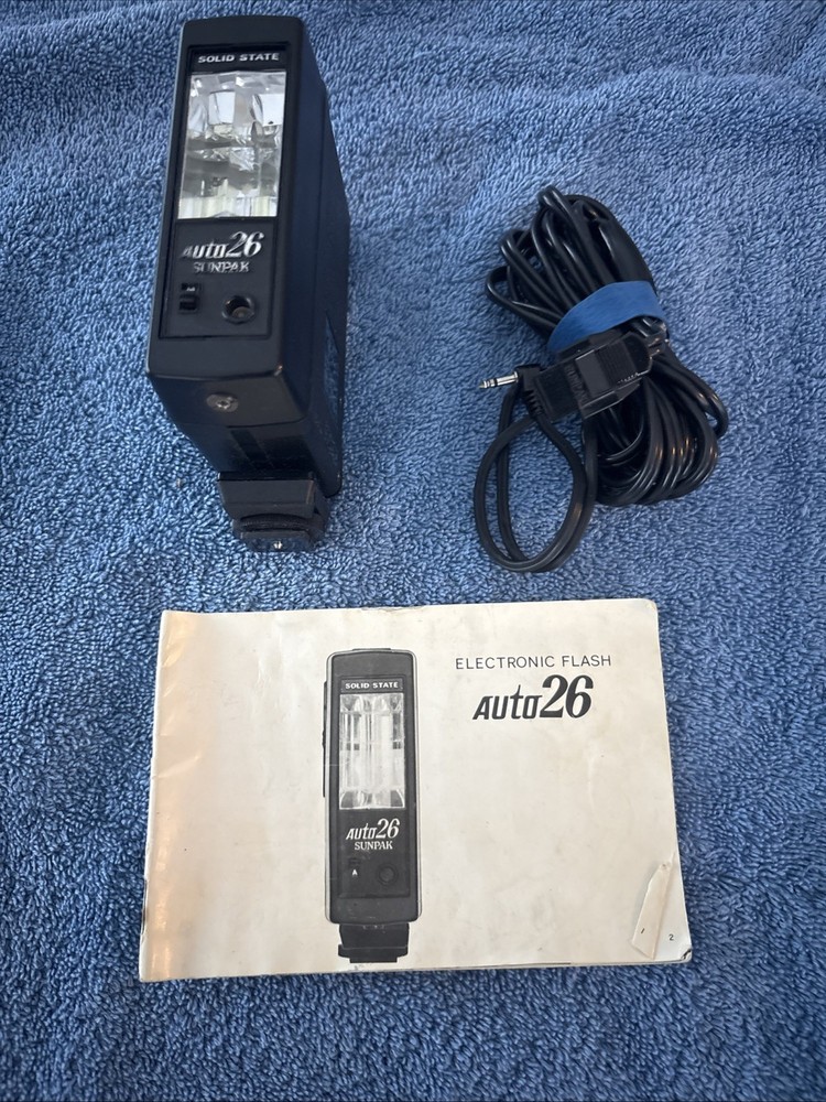 Electronic Flash Sunpak Auto 26