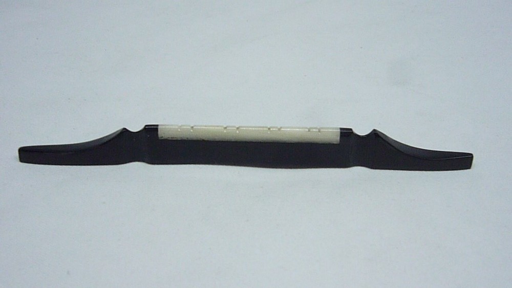 Mandolin bridge made of Ebony