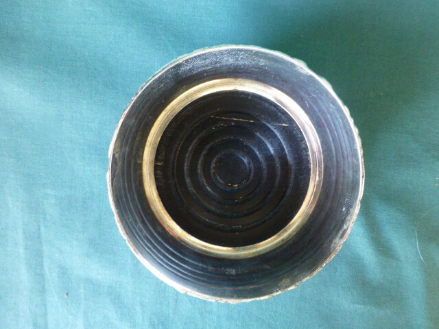 Small Vintage Silver Plated Wine Bottle Coaster