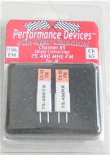 JR 75Mhz FM Crystal Set - Channel 65