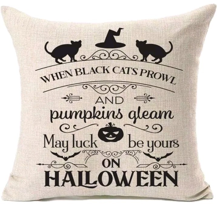 PSDWETS Throw Pillow Cover￼￼￼￼￼Halloween