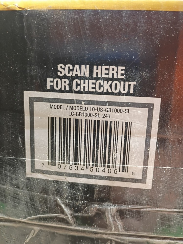 Glacier GB1000-SL, Bay Turbo Grind Max 1 HP Garbage Disposal, Open Box,