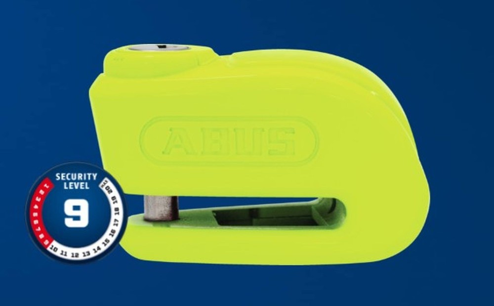 Abus 370 Trigger Alarm2.0 Disc Lock Yellow 41003 Sounding Style