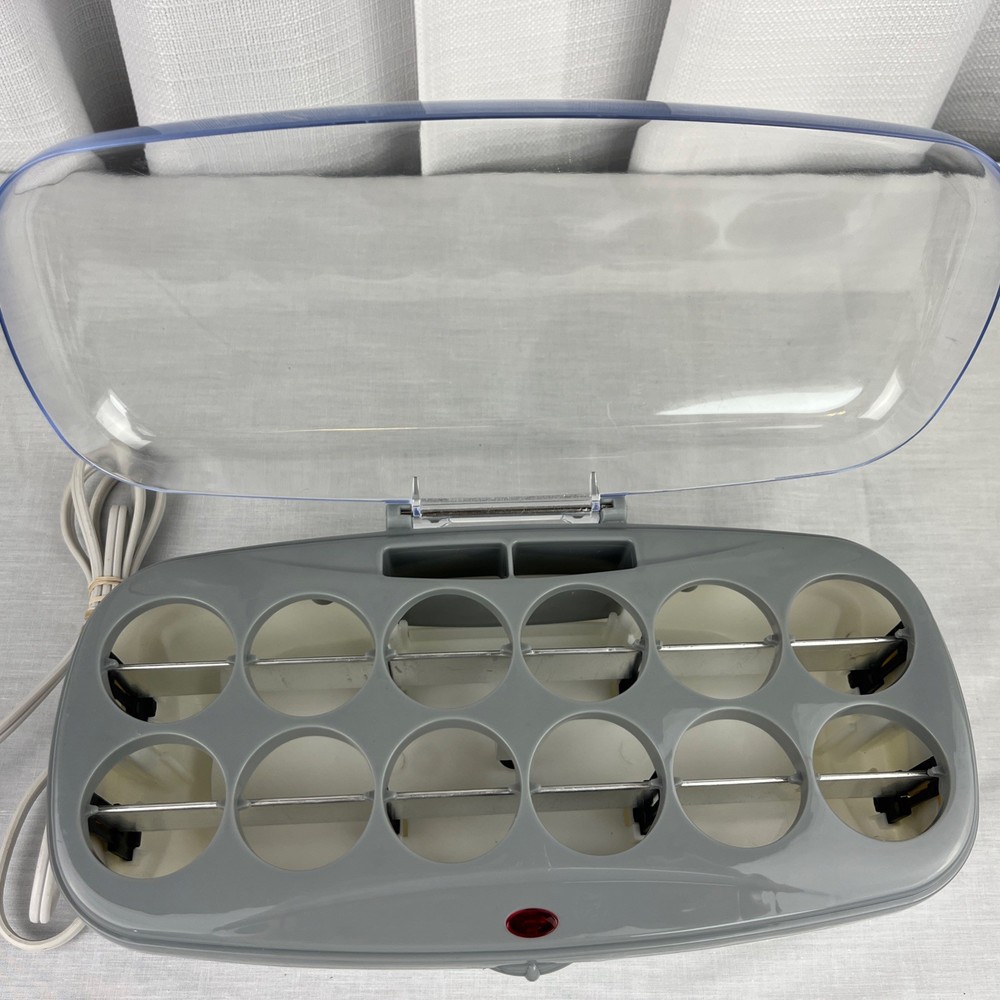 CONAIR PRO Ceramic Tools Porcelain Series Hairsetter 12 Rollers CPPCHV14