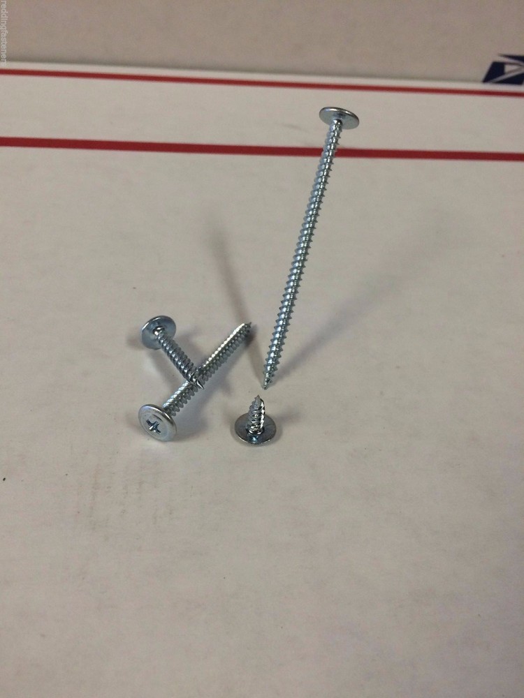 INTERCORP 84MZ #8 x 1/2 Sharp Point Modified Truss Head K-Lath Screw (10,000)