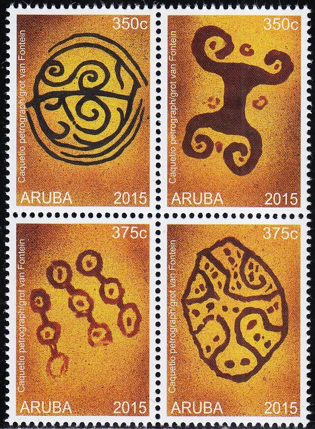 Arubu Issue 2015 (822-825) Cave Art