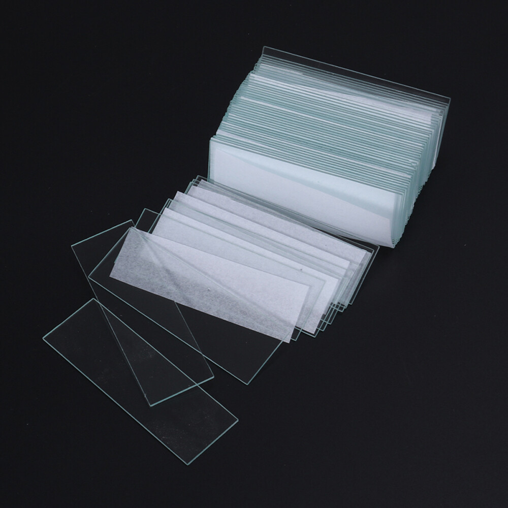 1 Set 50 Slides Prepared Microscope Slide Set for Science Education Set