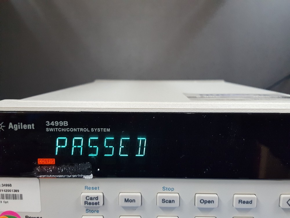 Agilent 3499B: Switch / Control System Main Frame (1389)