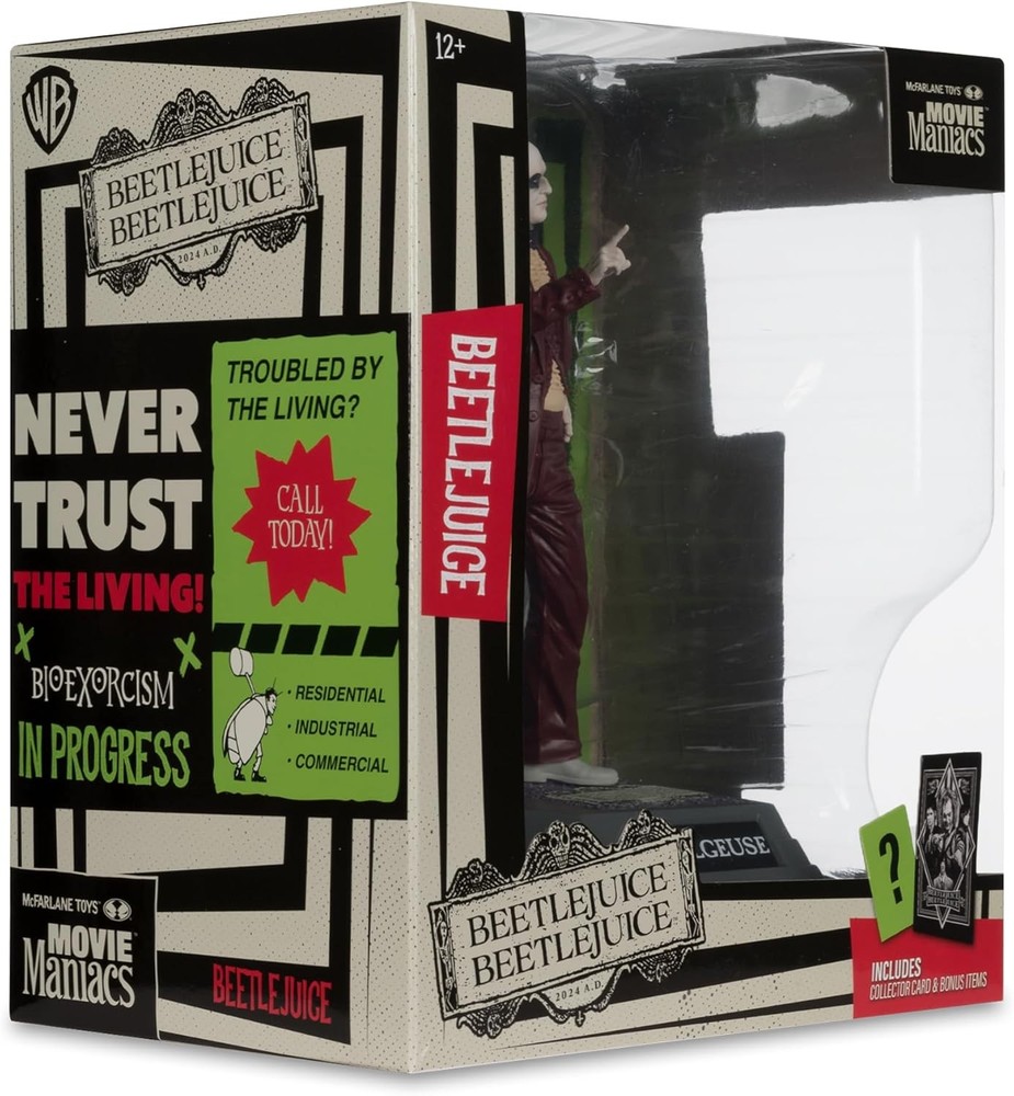 McFarlane Toys - Beetlejuice 6in Posed Figure