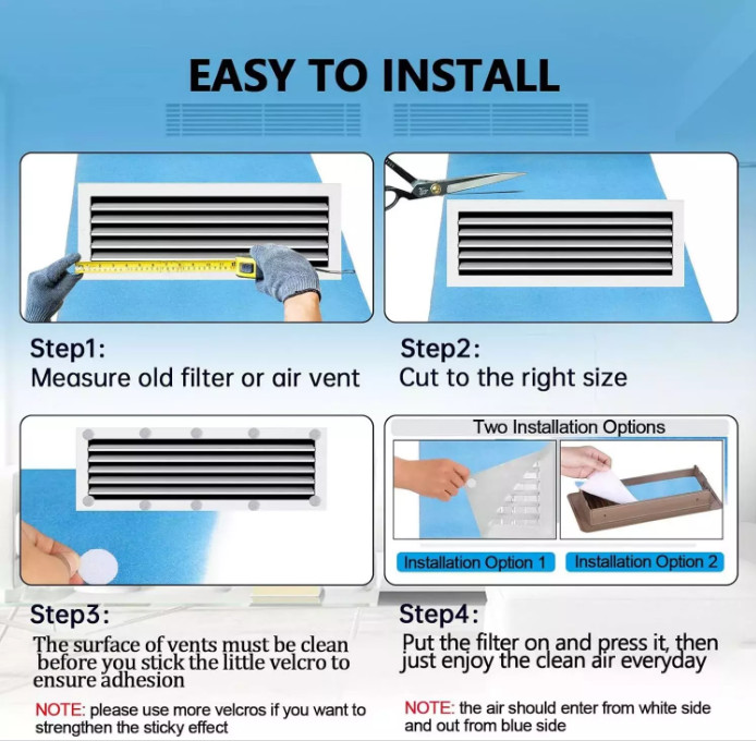 Fiberglass vs. Polyester: Air Vent Filter Material Showdown‌ Non-woven polyester