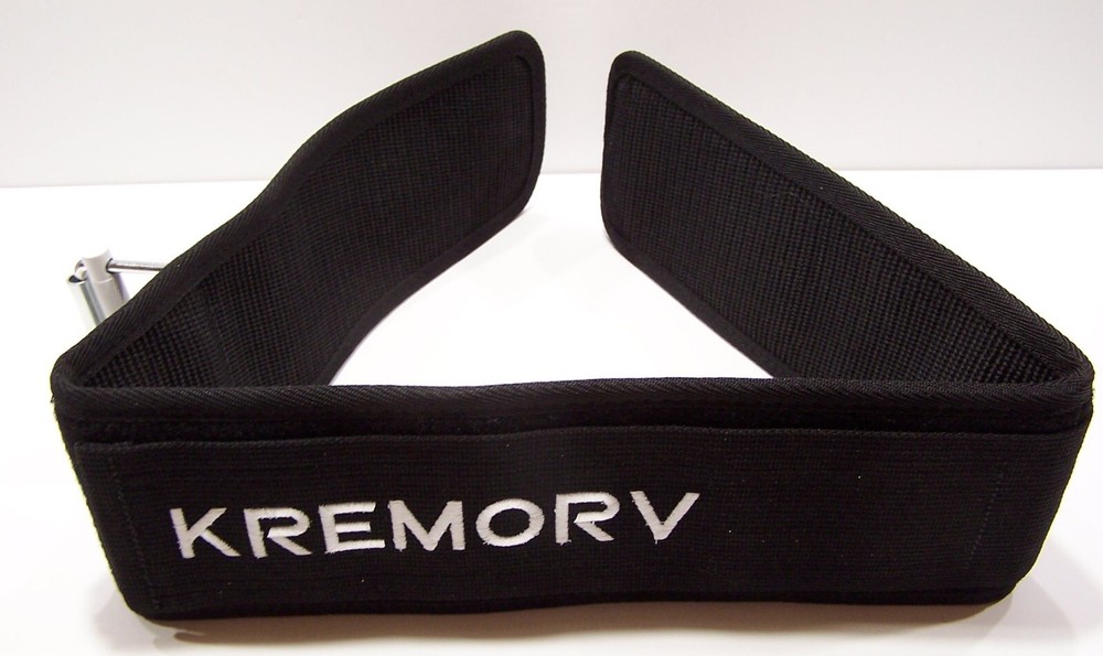 Kremorv Weightlifting Deadlifting Belt Black Size Medium BLACK