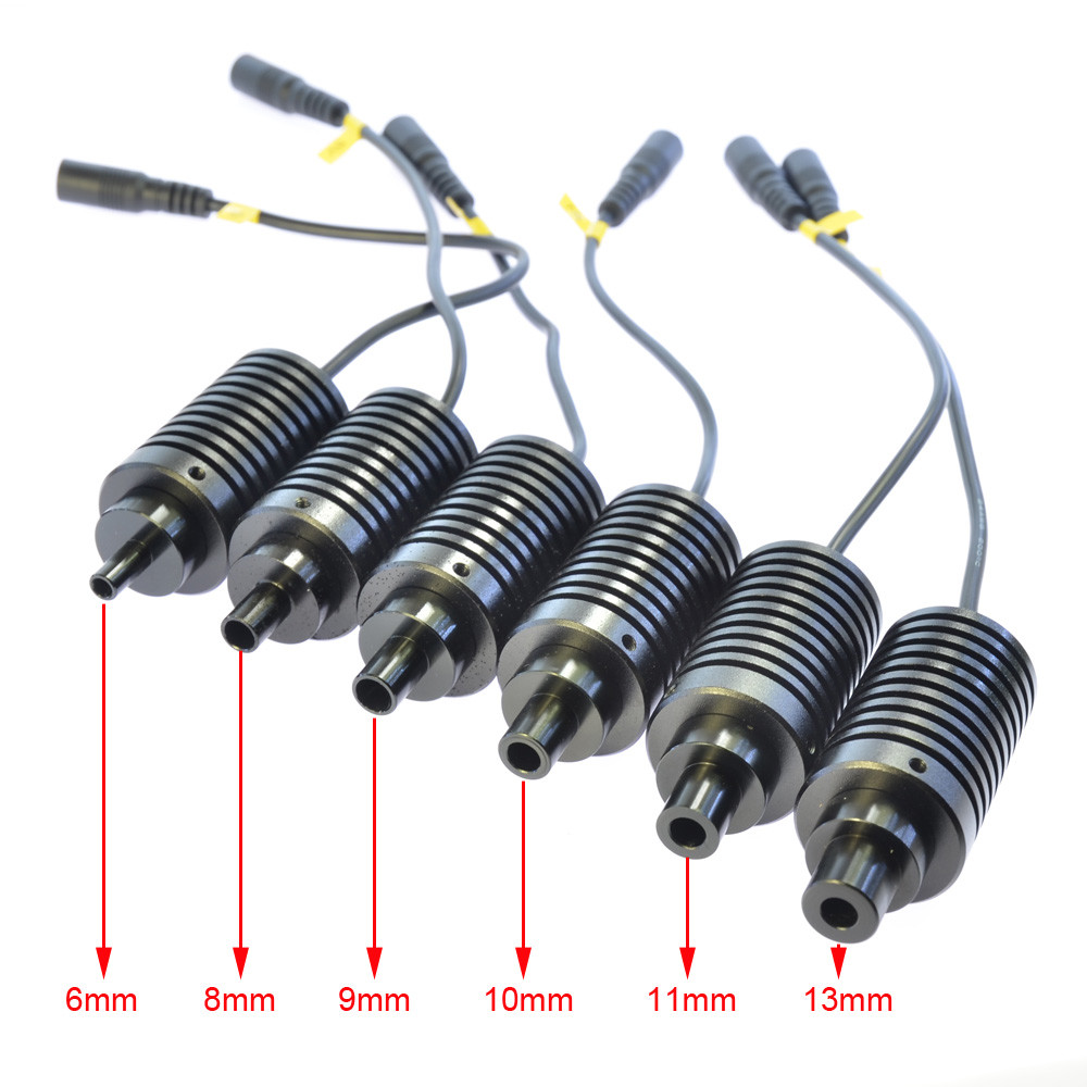 6mm-13mm Microscope Coaxial Light Source LED Spot Lamp Brightness Adjustable