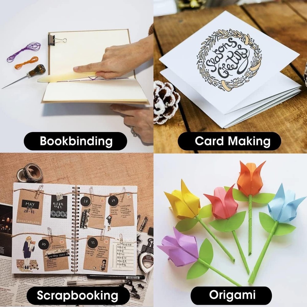 Genuine Bone Folder Tool – Scoring, Creasing, Folding Burnishing for Paper,